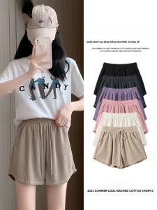 Miiow | High Waist Wide Leg Short Pants Womens Summer Thin Running Fitness Loose Casual Plus Size Shorts MiiOW Cat Person Brand