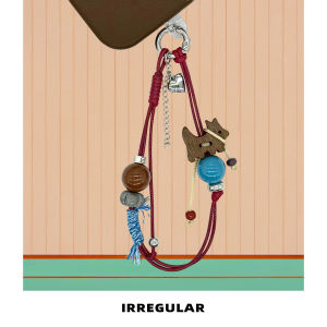 สร้อยคอโทรศัพท์แบบติดข้อมือสีดำสำหรับผู้หญิง สตรีทแฟชั่น โซ่โทรศัพท์มือถือแบบอินเทอร์เฟซแบบยูนิเซ็กซ์ เครื่องประดับโทรศัพท์มือถือ