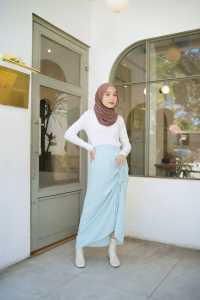 SIGAWA-(COD) Rok Wanita Serut Tali Samping Simple Dan Elegan Kualitas Premium