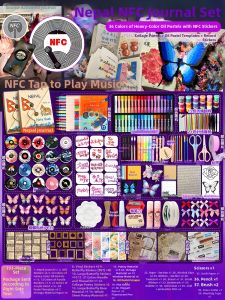 Artsy Lokta Paper Oil Pastels Stains and Sticker Crafting Kit