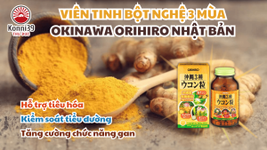 VIÊN TINH BỘT NGHỆ 3 MÙA OKINAWA ORIHIRO NHẬT BẢN (HỘP 430 VIÊN) Viên Bổ Sung Sức Khỏe Orihiro Tinh Bột Nghệ Sử Dụng Hàng Ngày - Lazada