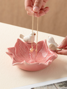 Key Jewelry Storage Tray Ceramic