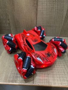 Mainan Anak RC Stunt Cars Spray Asap Batre Cash Bisa Buat Main Bareng