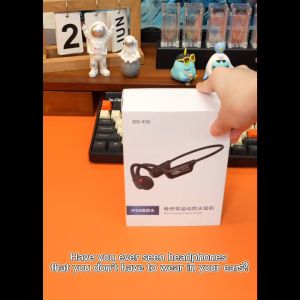 POLVCDG X10-2 Bone Conduction High Quality Sound  Sports Bluetooth Headset Professional Swimming Headphones Bone Conduction Earphone Running Support Ios And Android Shockz Earphone