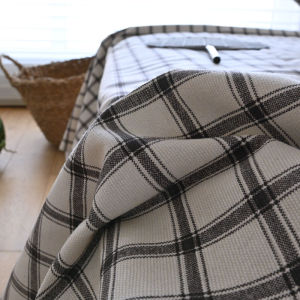 ผ้าฝ้าย หนาขึ้น ผ้าหยาบเก่าผ้าปูที่นอนปลอกหมอนสำหรับฤดูใบไม้ผลิฤดูร้อนหอพักเดี่ยวคู่ 15 ม 18 ม ขนาด