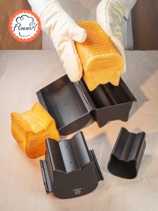 Đường Thấp Mèo Hình Bánh Mì Nướng Khuôn Chống Dính Dễ Thương Mèo Nhỏ Hộp Bánh Mì Hợp Kim Nhôm Khuôn Nướng Bánh Dụng Cụ Nấu Ăn Nhà Bếp