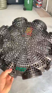 กรงตกปลาปลาไหลอัพเกรดกรงดักกุ ้กับดักปลา กรงดักปลา ที่ดักปลาไหลากรงอัพเกรดพลาสติกกับดักกุ ้งพลาสติก 3/6/8รู หลุมจับ