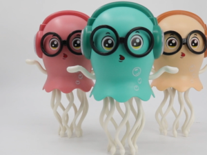 Music Dancing Octopus Toy with Lighting Automatic Obstacle Avoidance Squid Toys Kids Toys Friend Funny Gift