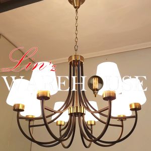 Lampu Gantung SIMPLE BLACK CLASSIC AMERICAN chandelier