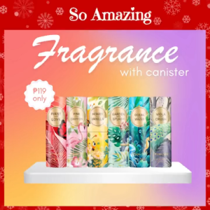 DREAM STAR Perfume Fragrance Spray with Canister Long Lasting Scent EDP Tube Perfume 30ml Pink Chiffon Honey Vanilla