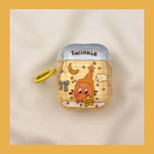 Cute Night Sky Star Person AirPods4 Protective Case Wireless Bluetooth Apple Earphone Cover Soft TPU Second Generation Third Generation Fourth Generation