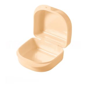1/2/3 Pcs Portable Tooth Storage Box Orthodontic Braces Plastic Organizer Box Orthodontic Braces Denture Cleaning Storage Box
