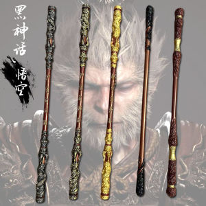Black Myth Monkey King Staff One to One PU Soft Rubber Model Props Large Size Boys Game Accessories Collectible Toys