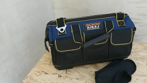 Taffware 19 Inch Tas Perkakas teknisi tukang kuat besar gendong Waterproof Beralas Plastik