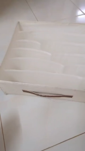 Wardrobe Organizer Clothes PP Board Storage Organizer Box Foldable Underwear Pants Storage Dividers Drawer Organizer