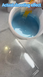 Starry Sky colour sand floor paint Formaldehyde-free epoxy Self-leveling floor paint water-based epoxy floor paint epoxy sand floor paint waterproof paint cat lantai simen fast drying epoxy paint