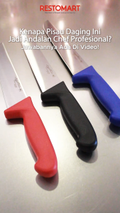 Straight Butcher Knife 11" / Pisau Daging 28 cm CUTLERY PRO KB 2243 280 RD101 (1511678)(F2)