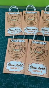10pcs garfield d1 theme customized loitbags
