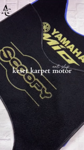 Keset Karpet Motor vario Mio Beat fino scopy Pijakan Alas Kaki Motor