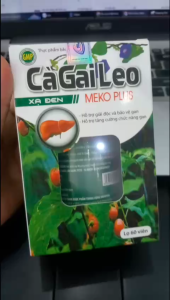 Cà Gai Leo Xạ Đen Meko Plus - hỗ trợ tăng cường chức năng gan và hỗ trợ gải độc gan