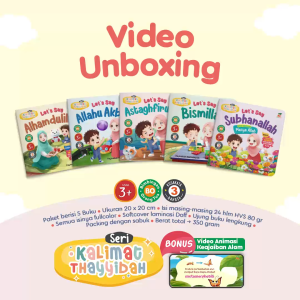 (Isi 5 Buku) Buku Cerita Anak Islami - Seri Kalimat Thayyibah - Ziyadbooks