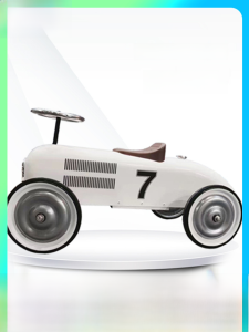 Ins Bobi Car Metal Twisted Metal Toy Gift Ferris Wheel Childrens Toy Gift Iron Art Car Sliding Turning Toy Car for Kids