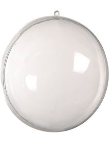 2-40cm Transparent Ball Plastic Ball Acrylic Ball Hollow Ball Hotel Wedding Ceremony Layout Shopping Mall Kindergarten Decoration