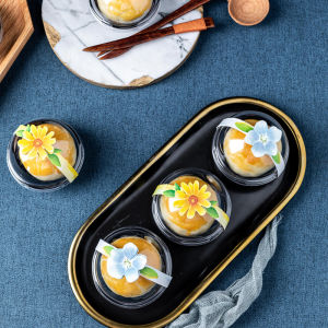 MEIDI | Transparent Round Mooncake Packaging Box