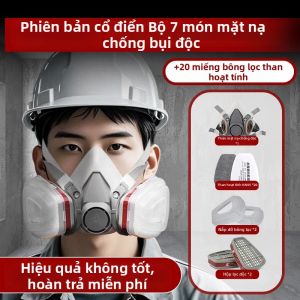 Mặt Nạ Khí Bảo Vệ Toàn Diện Hiệu Suất Cao 99%