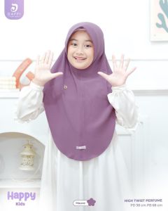 HAPPY KIDS SERIES - Daffi Hijab Jilbab Instan Jersey anak Premium