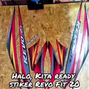 Stiker Desain Unik & Berkualitas Tinggi: Stiker Striping REVO FIT 2012