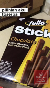 FULLO STICK VANILLA 8 gram - HARGA 1 KARTON ISI 6 BOX Wafer Roll Isian Krim Snack Ringan Vanila - Lazada