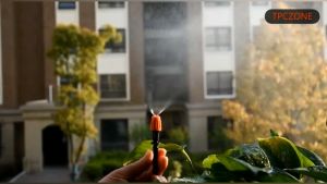 40m/158PCS Drip Irrigation Kit DIY Garden Micro Drip Irrigation Garden Plant Watering Kit Garden Fog Cooling Irrigation System with Distribution Tube Hose Adjustable Nozzle