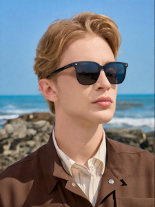 HELEN KELLER | Magnetic Attachable Fashionable Black Frame Prescription Glasses