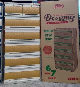 ZOOEY DREAMY 6LAYERS DRAWERS 2 TONE