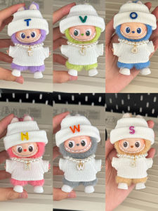 Mini Louboubi 4.0 Doll Clothes Set Secret Code Series Fabric Material 10cm Trendy Dolls Ready Stock