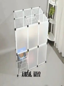 Pet Playpen with door 10PCS  Animal Pen DIY Pet Fence Indoor