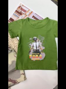 Jedi childrens suit Boys round neck short sleeve camouflage summer baby T-shirt casual fashion