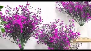 12 Bunches Outdoor Artificial Flowers UV Resistant Plastic Shrubs Decorative Plants for Garden Edging Window Boxes Fake Greene