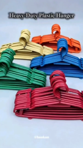 PLASTIC HANGER HIGH QUALITY 12 PIECES/ 24 PIECES COLORED HANGER FOR CLOTHES #HANGER
