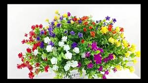 4/12PCS Artificial Flowers Fake Eucalyptus Plants Wedding Arch Wreath Home Room Decor Outdoor Yard Flowerpots Festival Scrapbook