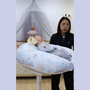 COCOONO ที่นอนกันกรดไหลย้อน นอนเอียง 35 องศา รูปทรง Almond (0-2y)