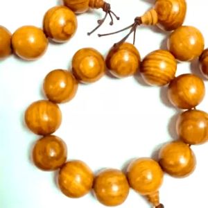 Vòng tay gỗ quý KIM GIAO (12 Hạt 20ly) vòng hạt phong thủy vân gỗ đẹp với truyền thuyết cây Kim Giao - Vườn Đặc Sản