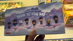 Mô Hình Conan Ngủ Say Trang Trí Bàn Làm Việc - Bộ 8 Nhân Vật Kaito Kid Haibara Akai Amuro