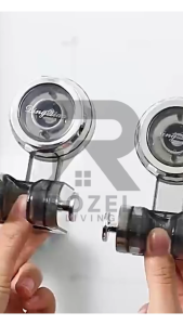 ROZEL Gantungan Shower Toilet WC Akrilik Model Tempel Bisa Lepas dan Tempel Kembali / Rak Gantungan Shower Kamar Mandi Estetik Kuat Kokoh