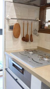 FECA Stainless Steel Towel Bar – Minimalist Wall-Safe Rustproof Hanging Pole (White/Silver)