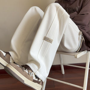 Spring Autumn New Loose Straight Leg Sport Pants