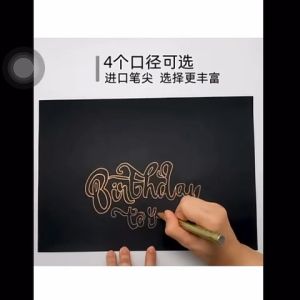 Colors Paint Marker Colorful Drawing Marker Pen Acrylic Permanent Oil Base Waterproof Quick Dry Artwork Marker