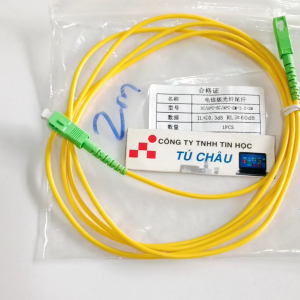 Cáp nhảy quang mạng SC / APC - SC / APC dài 2m (Single mode Optical fiber cable)