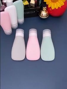 Beg Isian Semula ✈️ 旅行分装瓶 PE软管倒立挤压瓶翻盖瓶 30ml 60ml 100ml Frosted Flip Cap Lotion Hose Bottles